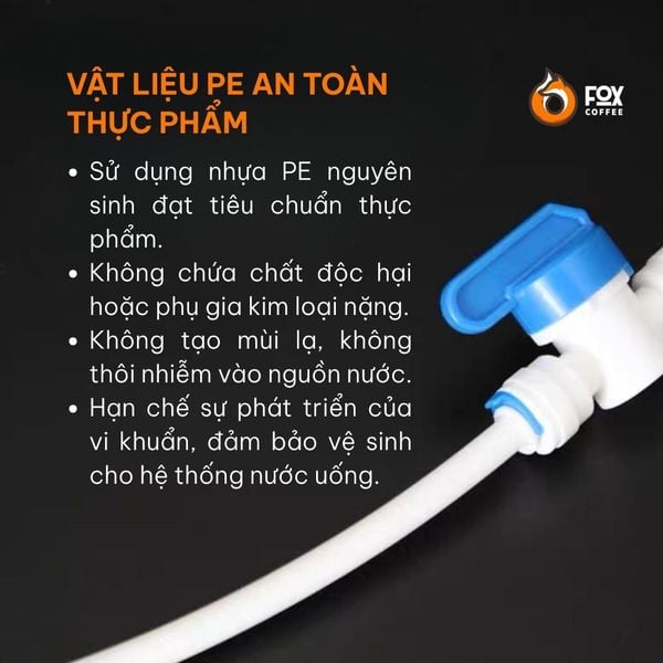 1 Mét Dây Cấp Nước Phi 10mm Cho Bộ Lọc Nước CCK-P03 | Water Pipe