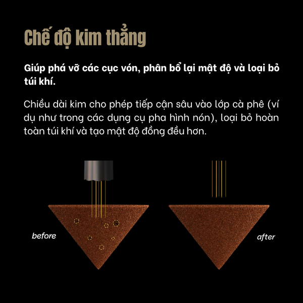Dụng Cụ Phân Phối Bột Cà Phê Bloom | Nucleus Coffee Tools WDT