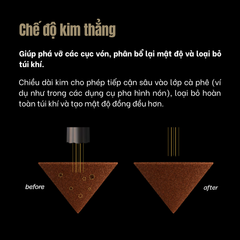 Dụng Cụ Phân Phối Bột Cà Phê Bloom | Nucleus Coffee Tools WDT