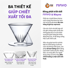 Phễu Pha Cà Phê Pour Over Bằng Nhựa Cao Cấp HYTRAC | MAVO COFFEE DRIPPER