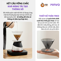Phễu Pha Cà Phê Pour Over Bằng Nhựa Cao Cấp HYTRAC | MAVO COFFEE DRIPPER