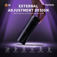 Cối Xay Cà Phê Cầm Tay MAVO Phantox Pro | Hand Coffee Grinder