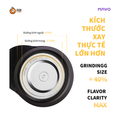Cối Xay Cà Phê Cầm Tay MAVO Phantox Pro | Hand Coffee Grinder