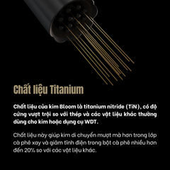 Dụng Cụ Phân Phối Bột Cà Phê Bloom | Nucleus Coffee Tools WDT