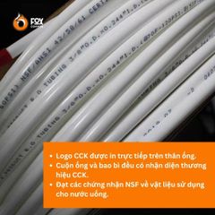 1 Mét Dây Cấp Nước Phi 10mm Cho Bộ Lọc Nước CCK-P03 | Water Pipe