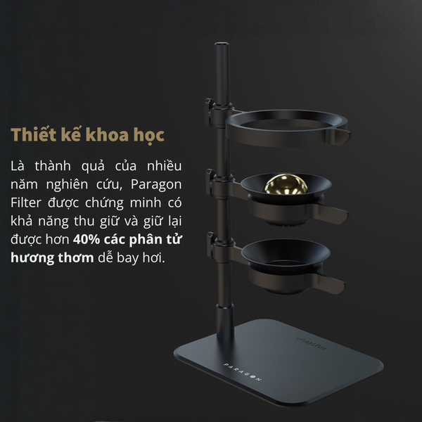 Giá Đỡ Phễu Pha Cà Phê Với Công Nghệ Làm Lạnh Khi Chiết Xuất Paragon V2 | Paragon Filter Brewing Tool V2 - Nucleus Coffee Tools