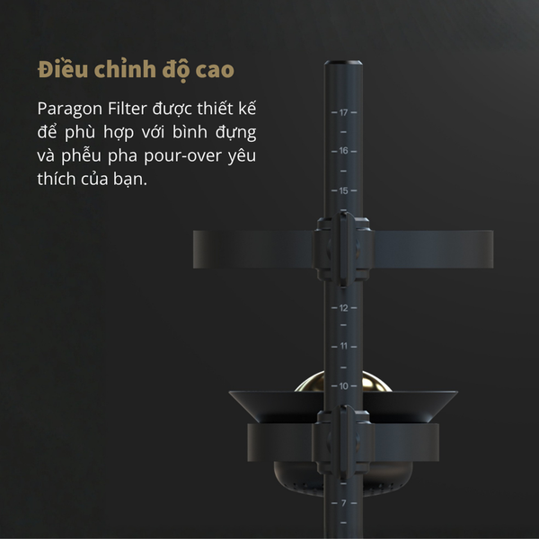 Giá Đỡ Phễu Pha Cà Phê Với Công Nghệ Làm Lạnh Khi Chiết Xuất Paragon V2 | Paragon Filter Brewing Tool V2 - Nucleus Coffee Tools