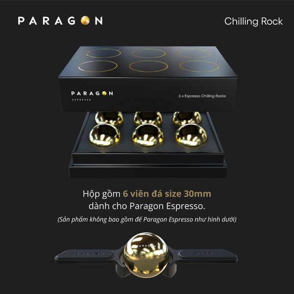 Bộ Đá Lạnh Vĩnh Cửu Chilling Rock Thay Thế Dùng Cho Bộ Giá Đỡ Chiết Xuất Espresso | Paragon Chilling Rock for Espresso - Nucleus Coffee Tools