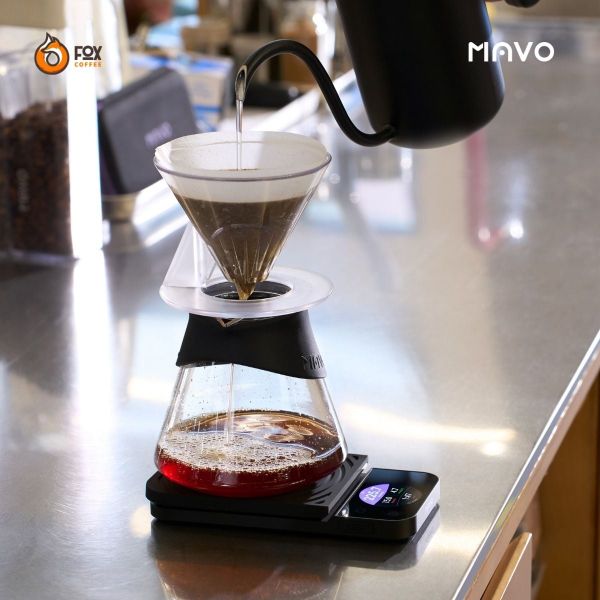 Cân Điện Tử Thông Minh Pha Cà Phê Lumicurve | MAVO Coffee Precision Scale