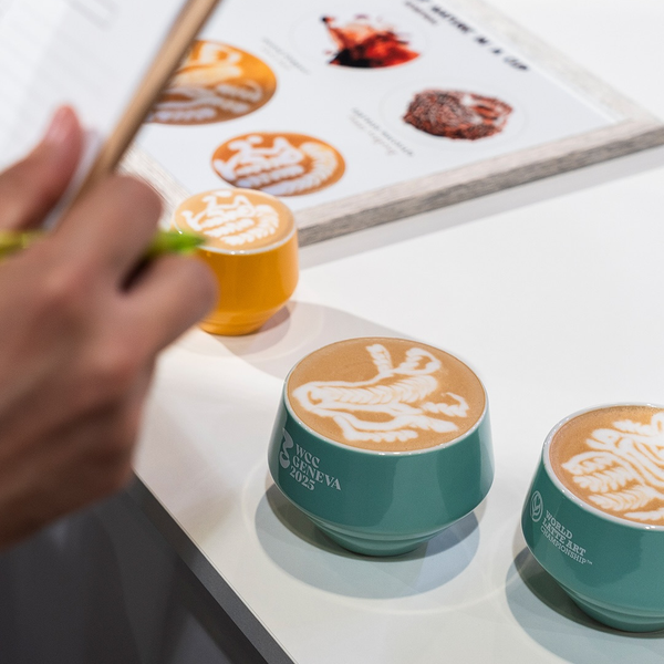 Ly, Cốc Uống Cà Phê Cao Cấp MANIKO Club House Phiên Bản Đặc biệt WORLD LATTE ART CHAMPIONSHIP 2025 | CLUB HOUSE COFFEE CUPS