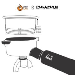 Giỏ, Rổ Lọc Cà Phê Espresso 876 PULLMAN | FILTRATION 876 COFFEE FILTER BASKET