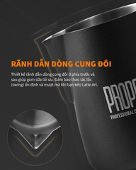 Ca Đánh Sữa Bằng Thép Không Gỉ 304 Cao Cấp Double Barista Wings MUVNA | COFFEE MILK PITCHER