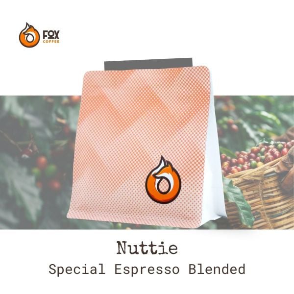 Cà Phê Đặc Sản Pha Máy Nuttie Fox Coffee | Special Espresso Blended