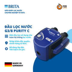 Đầu Gắn Lõi Lọc Nước BRITA PURITY C | Water Filter Head From Brita