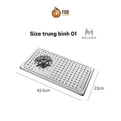 Khay Rửa Ly Quầy Bar Âm Bàn MUVNA | Bar Counter Cup Rinser