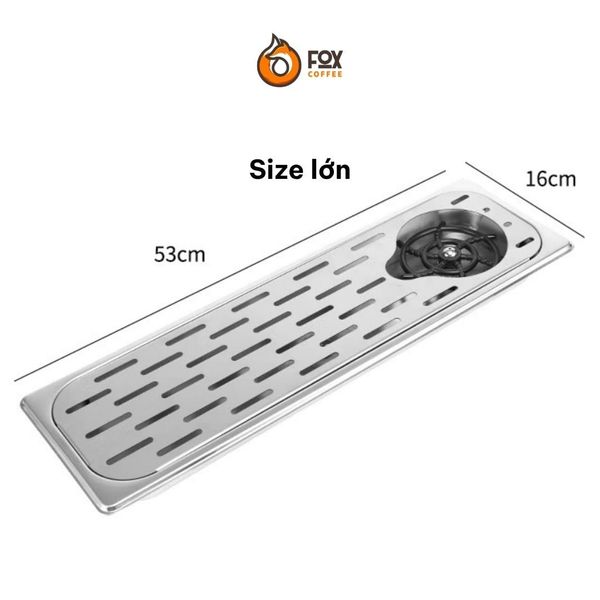 Khay Rửa Ly Quầy Bar Âm Bàn MUVNA | Bar Counter Cup Rinser