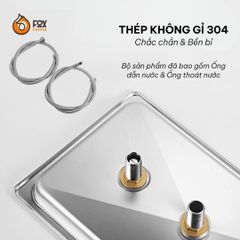 Khay Rửa Ly Quầy Bar Âm Bàn MUVNA | Bar Counter Cup Rinser