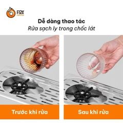Khay Rửa Ly Quầy Bar Âm Bàn MUVNA | Bar Counter Cup Rinser