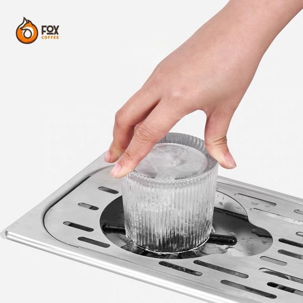 Khay Rửa Ly Quầy Bar Âm Bàn MUVNA | Bar Counter Cup Rinser