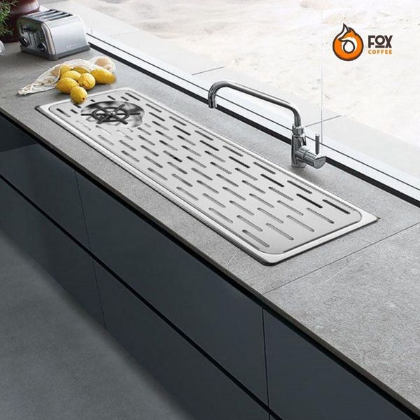 Khay Rửa Ly Quầy Bar Âm Bàn MUVNA | Bar Counter Cup Rinser
