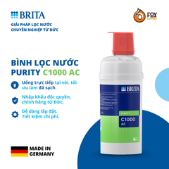 Lõi Lọc Nước BRITA PURITY C1000 AC | Professional Water Filter Solution