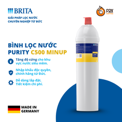 Lõi Lọc Nước BRITA PURITY C500 MinUp | Professional Water Filter Solution
