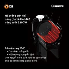 Máy Rang Cà Phê Thông Minh Bằng Điện ORBITER 1.2KG | OB-1 Pro Smart Coffee Roaster [Pre-order]