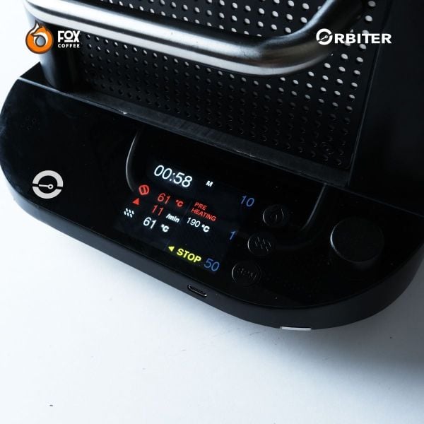 Máy Rang Cà Phê Thông Minh Bằng Điện ORBITER 1.2KG | OB-1 Pro Smart Coffee Roaster [Pre-order]