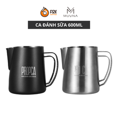 Ca Đánh Sữa Bằng Thép Không Gỉ 304 Cao Cấp Double Barista Wings MUVNA | COFFEE MILK PITCHER