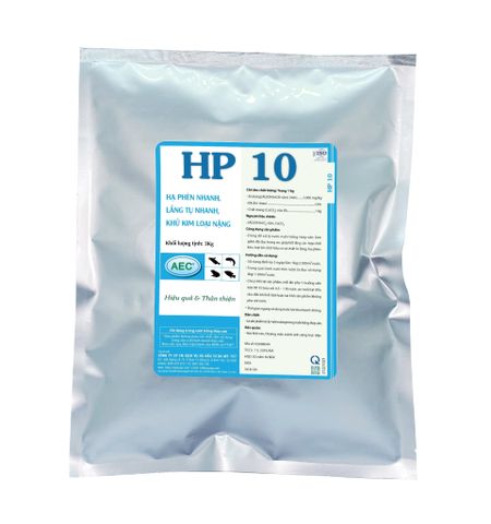 HP 10 - Hạ phèn nhanh, lắng tụ nhanh, khử kim loại nặng