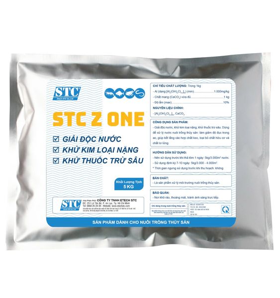 STC Z ONE – Giải độc nước, khử kim loại nặng