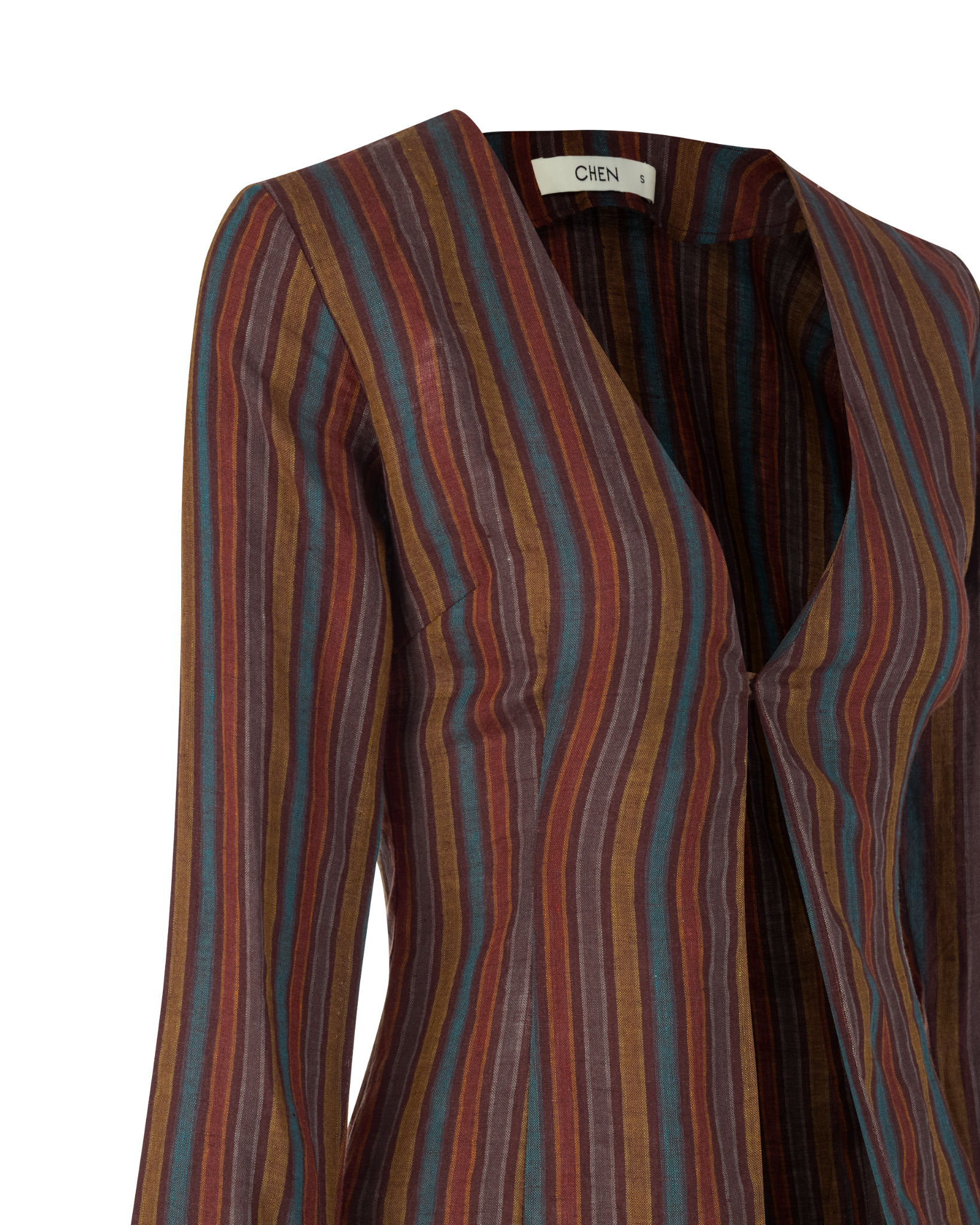 Line Top | Áo Khoác Linen Cài Nút