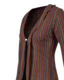 Line Top | Áo Khoác Linen Cài Nút