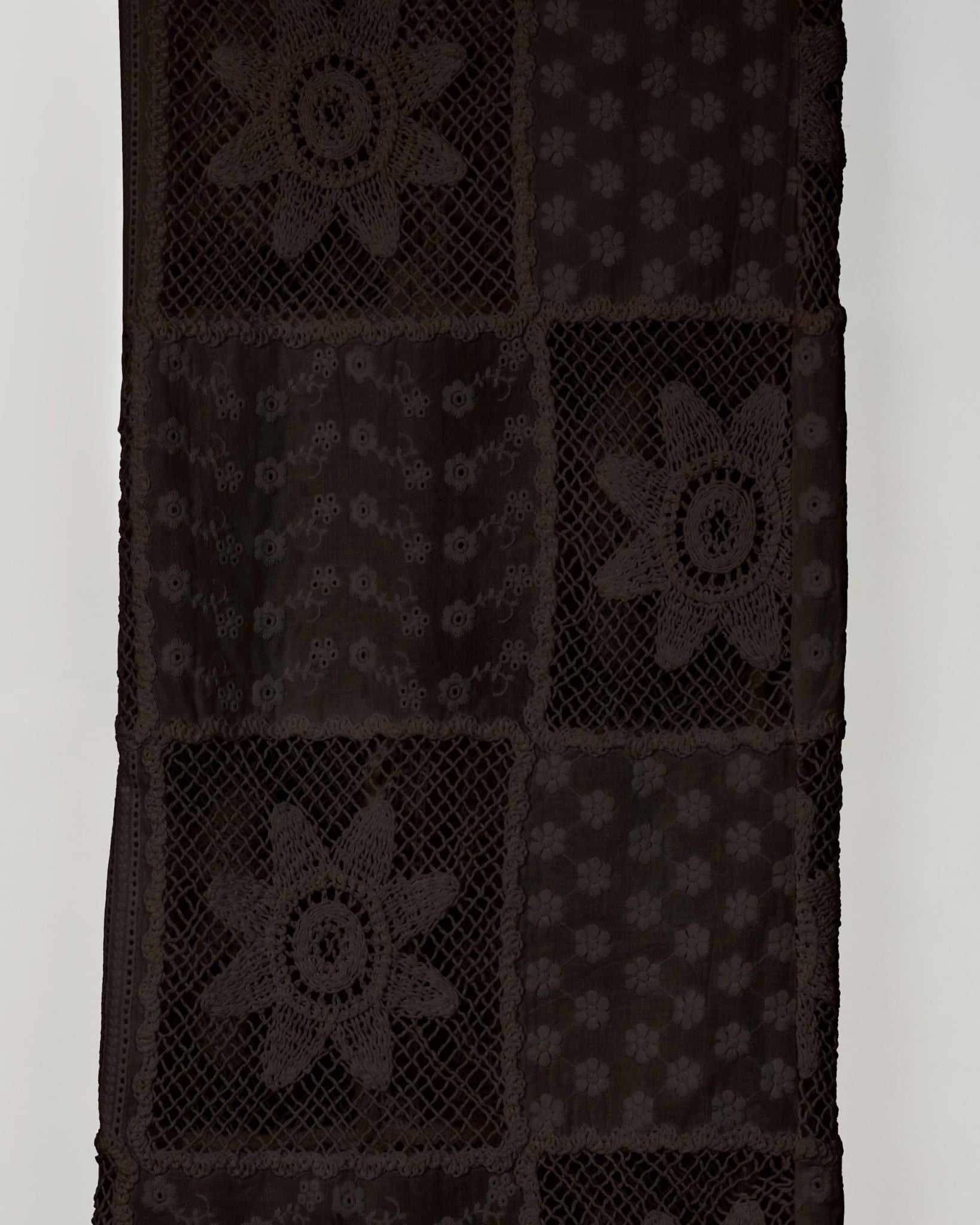 Panel Pants in Brownie | Quần Ống Rộng Thêu