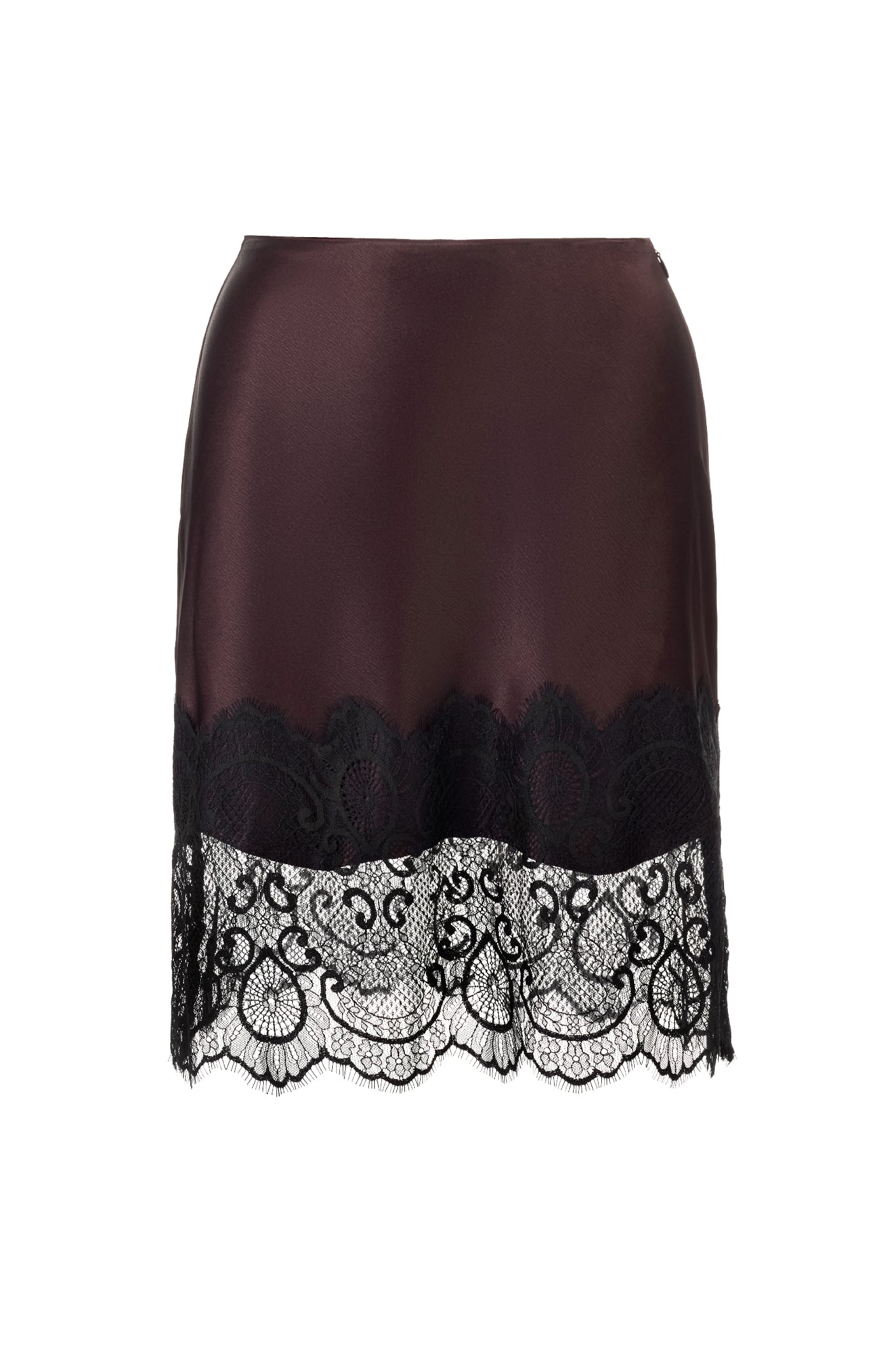 Melt Dahlia Skirt | Chân Váy Lụa Phối Ren