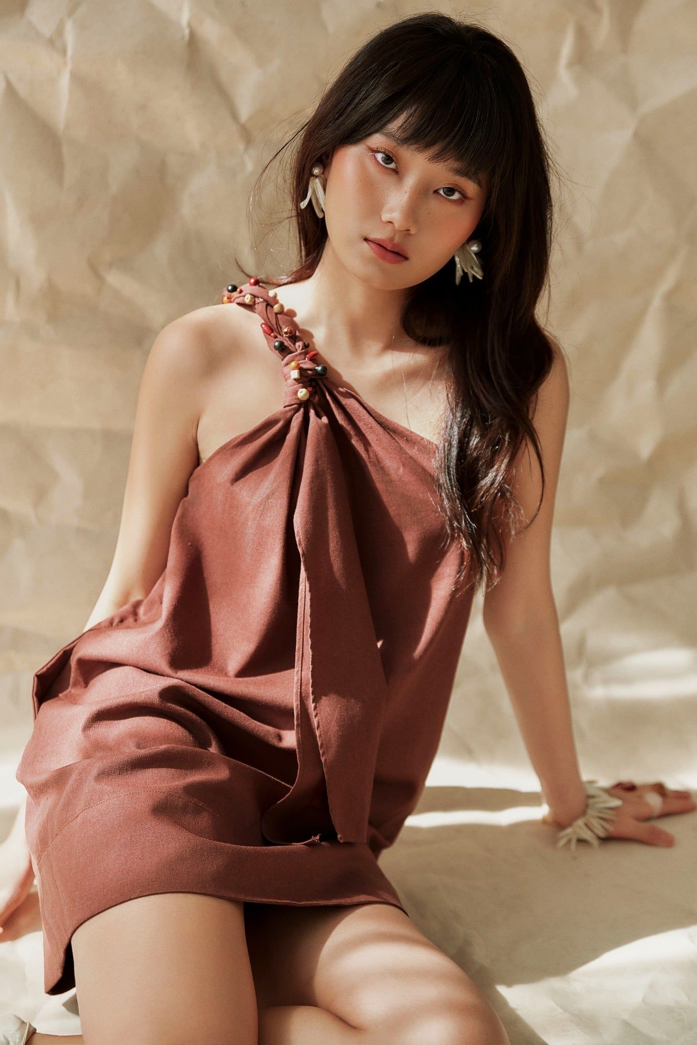 Limited Version Twist Dress | Đầm Ngắn Lệch Vai
