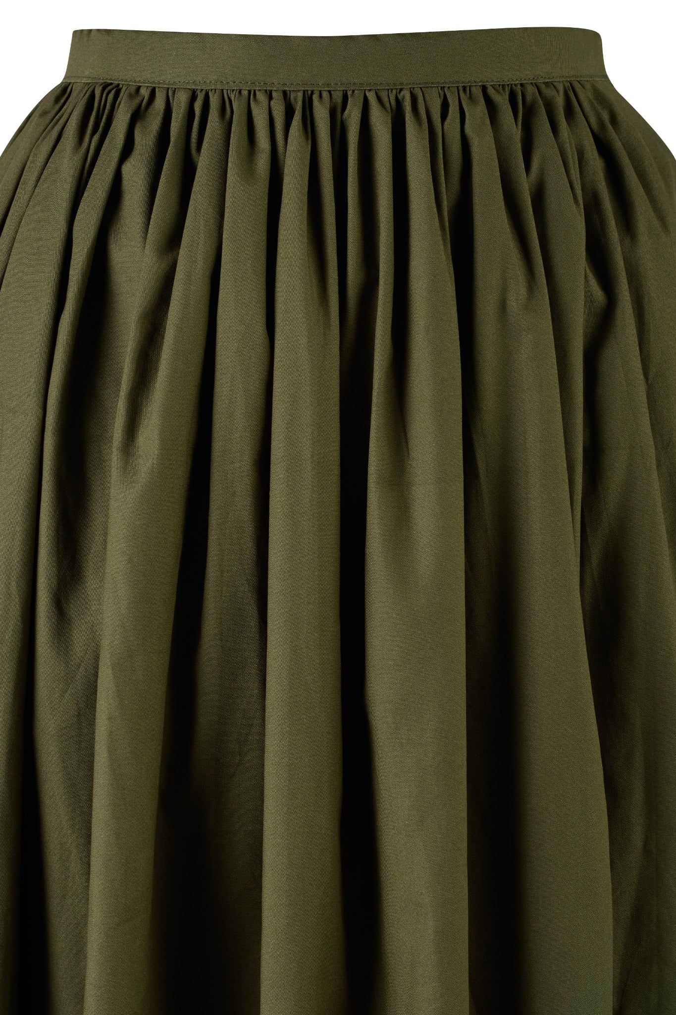 Olli Skirt | Chân Váy Midi Xếp Nếp