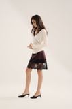Melt Skirt | Chân Váy Lụa Phối Ren