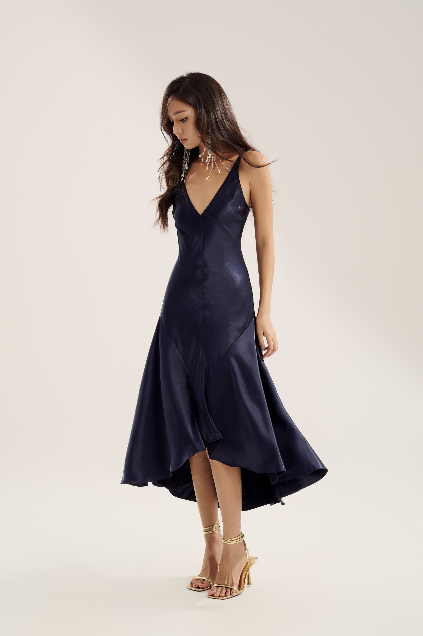 Canna Dress | Đầm Lụa Dáng Xoè