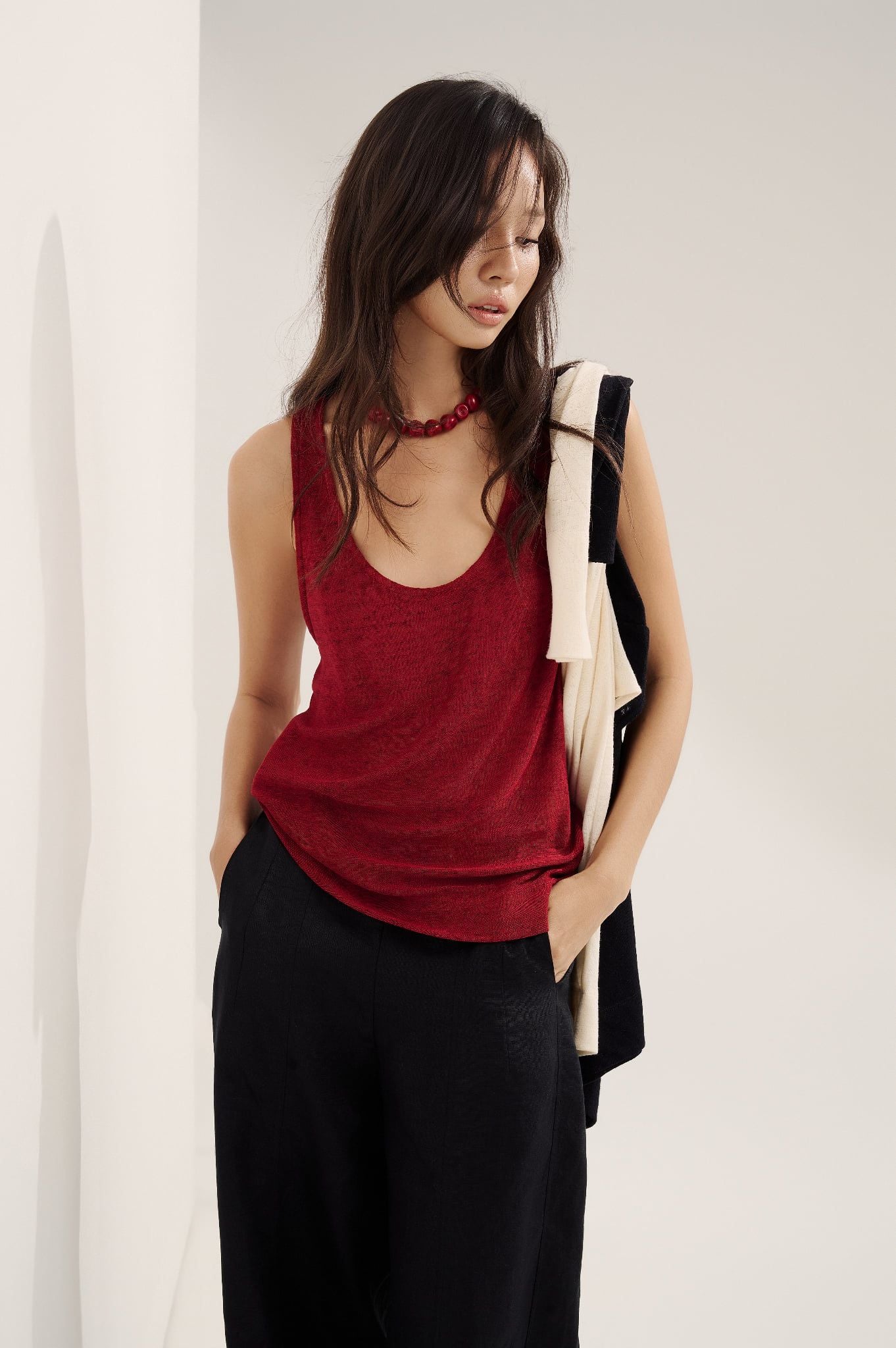 Offset Top | Áo Lai Bất Đối Xứng