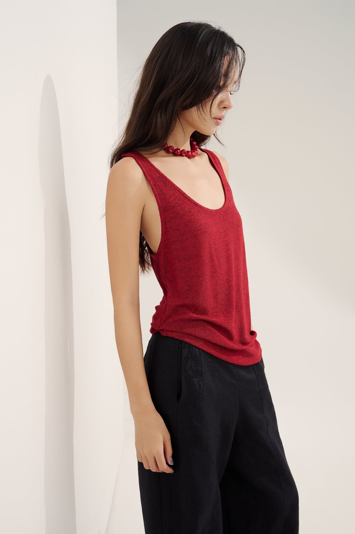 Offset Top | Áo Lai Bất Đối Xứng