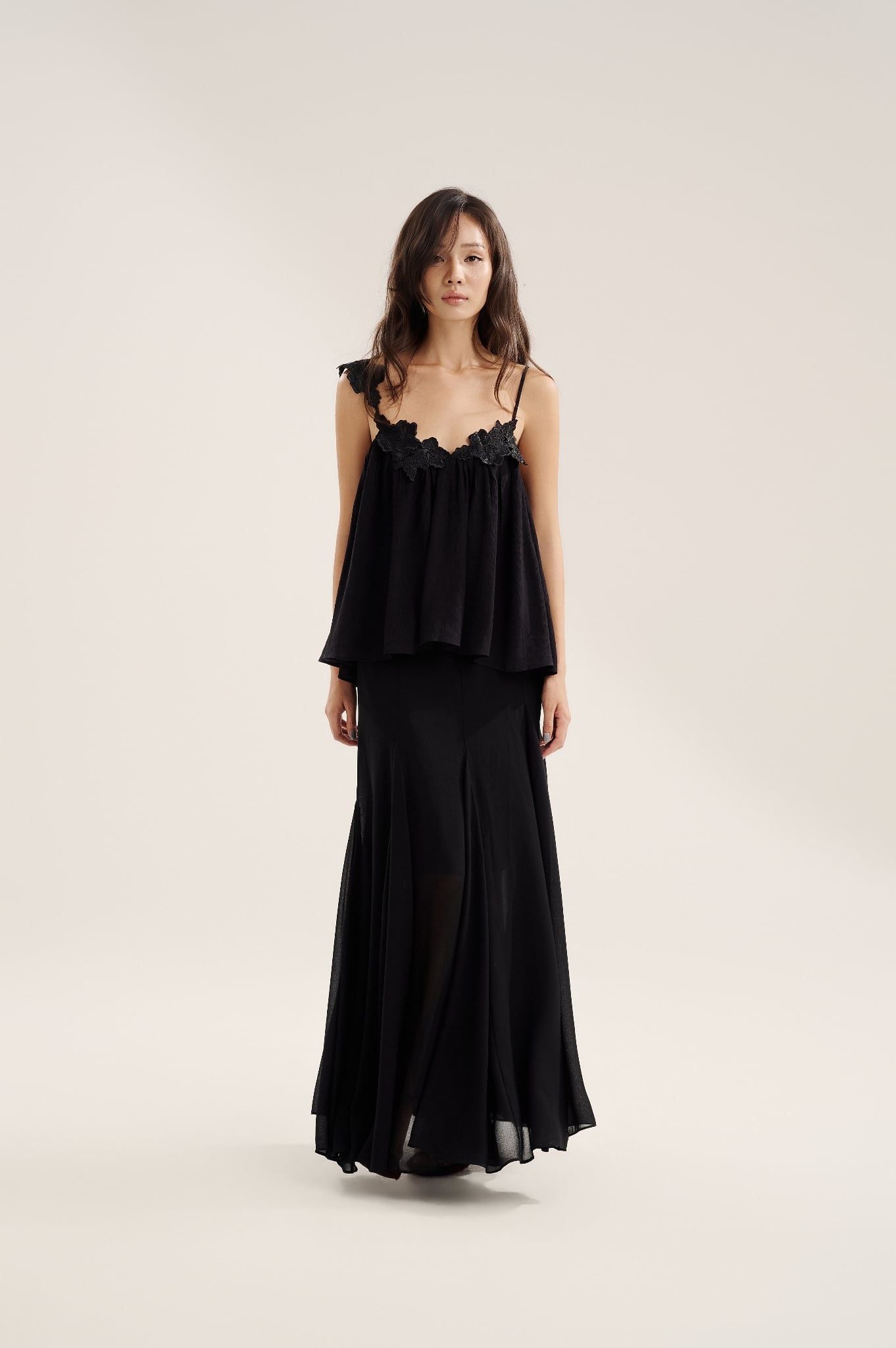 Flared Skirt | Chân Váy Maxi Xoè