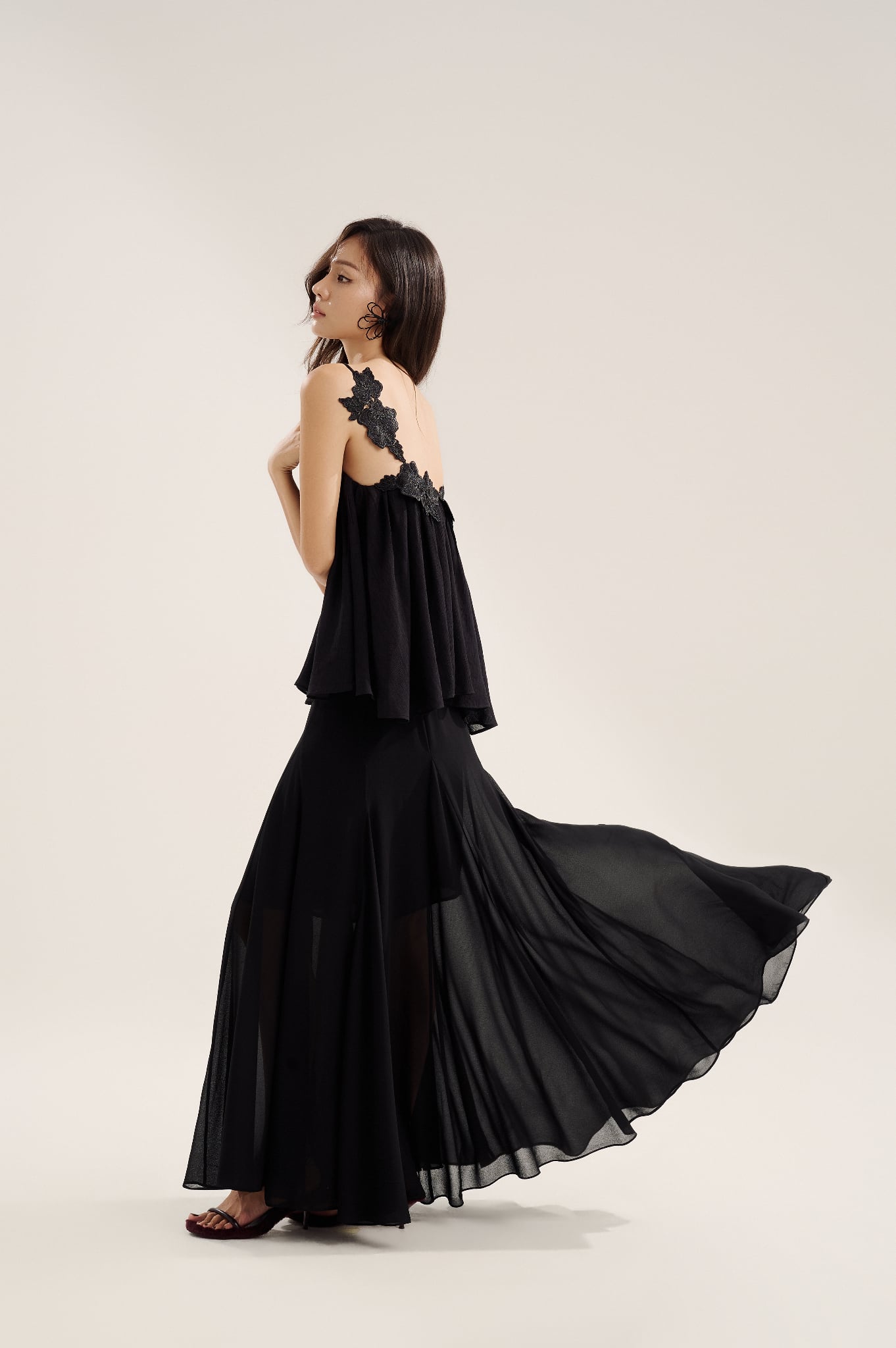Flared Skirt | Chân Váy Maxi Xoè