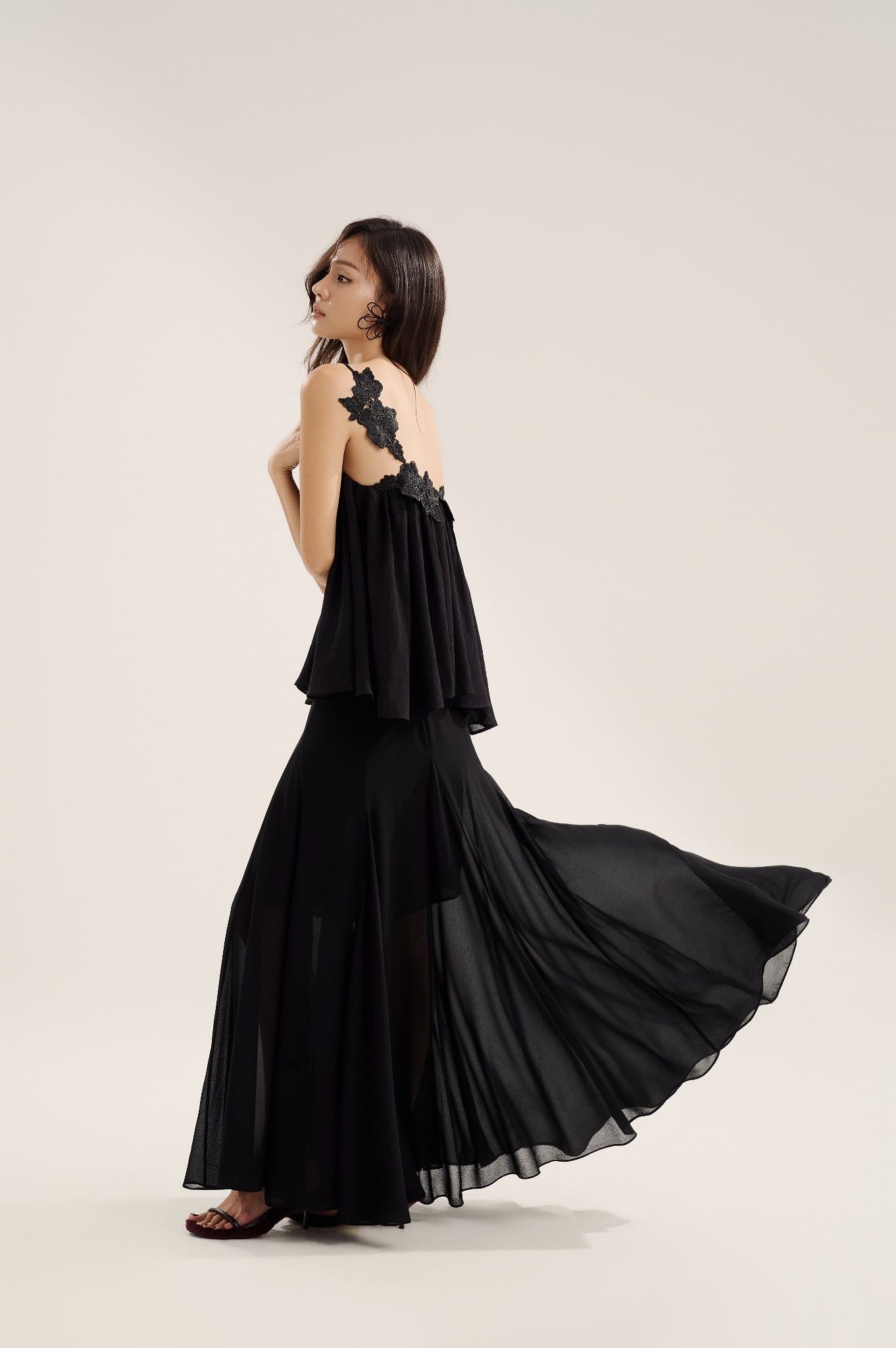 Flared Skirt | Chân Váy Maxi Xoè