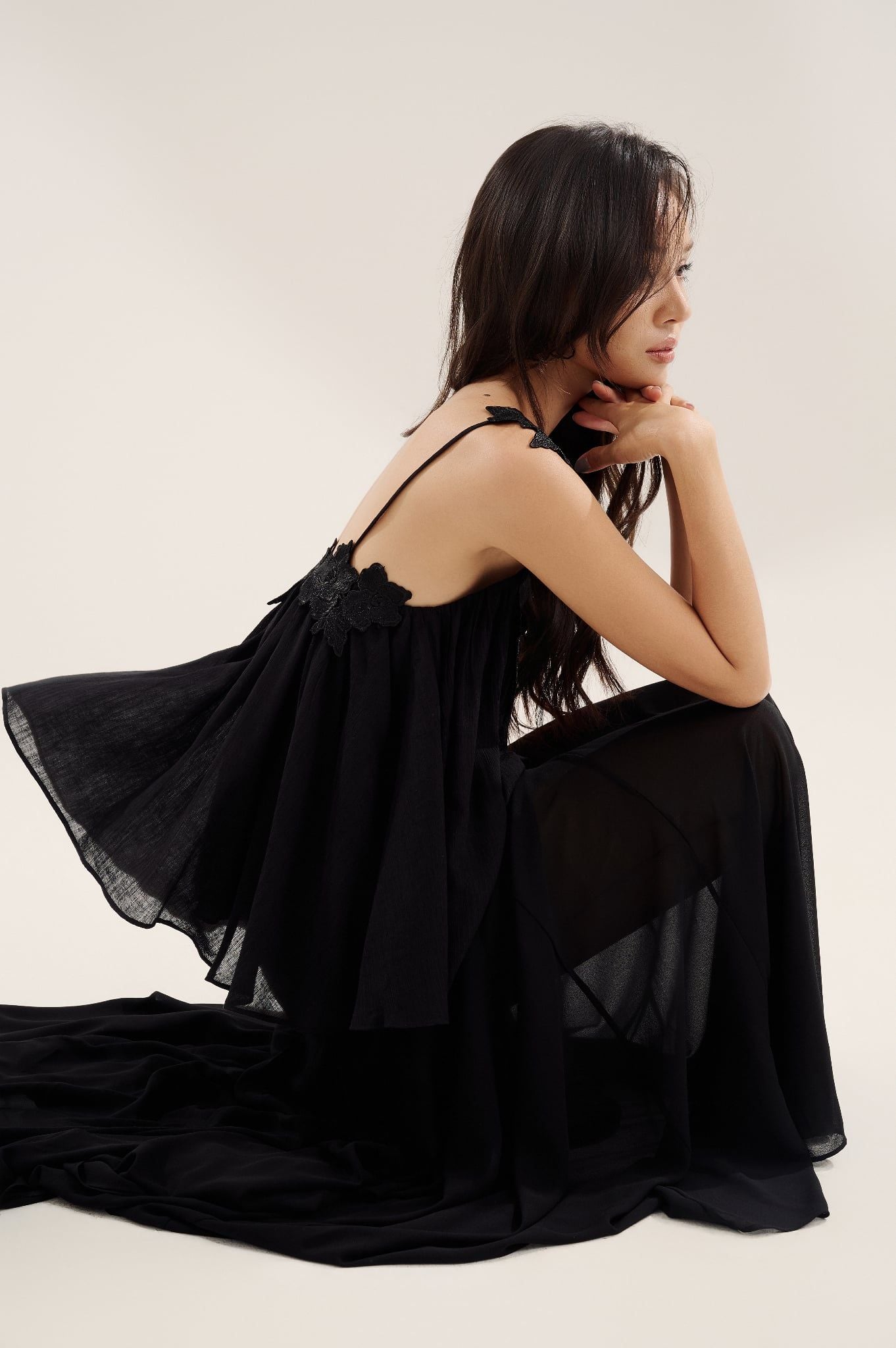 Flared Skirt | Chân Váy Maxi Xoè