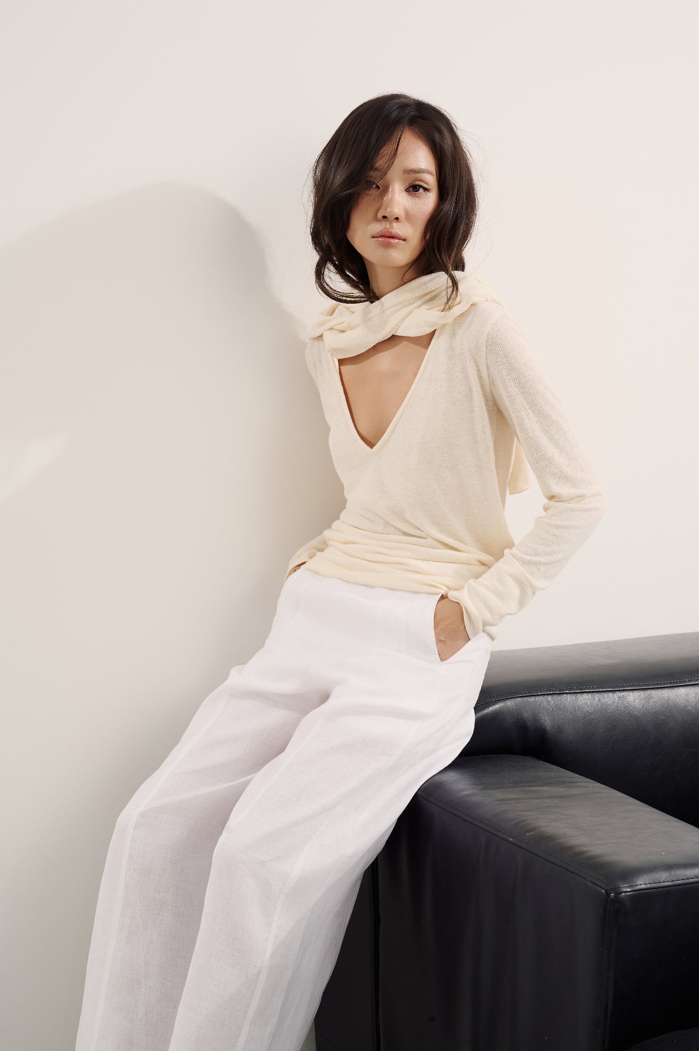 Bliss Top | Áo Cổ Tim Dáng Rộng