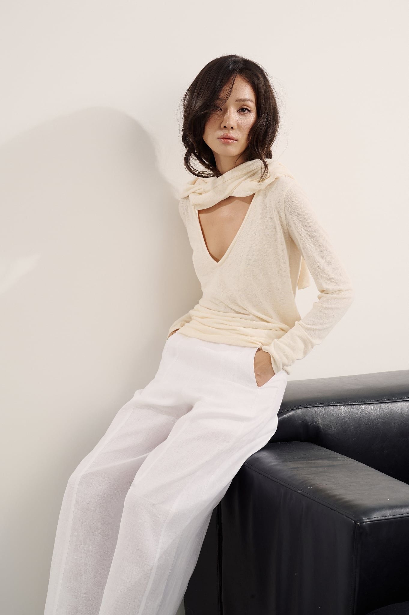 Bliss Top | Áo Cổ Tim Dáng Rộng