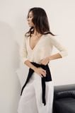 Bliss Top | Áo Cổ Tim Dáng Rộng