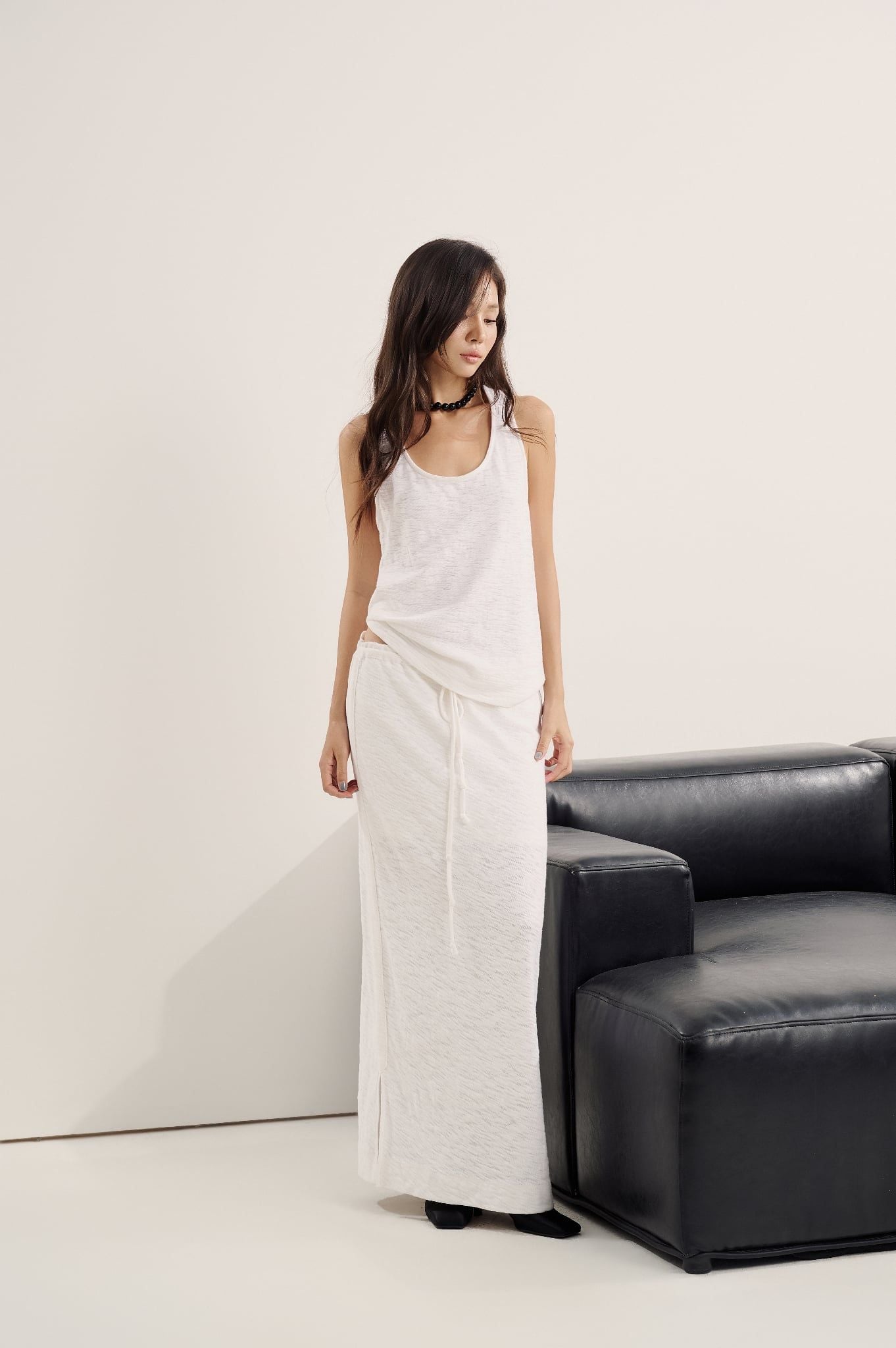 Blurred Top | Áo Lai Bất Đối Xứng