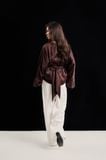 Lustrous Top | Áo Lụa Oversize